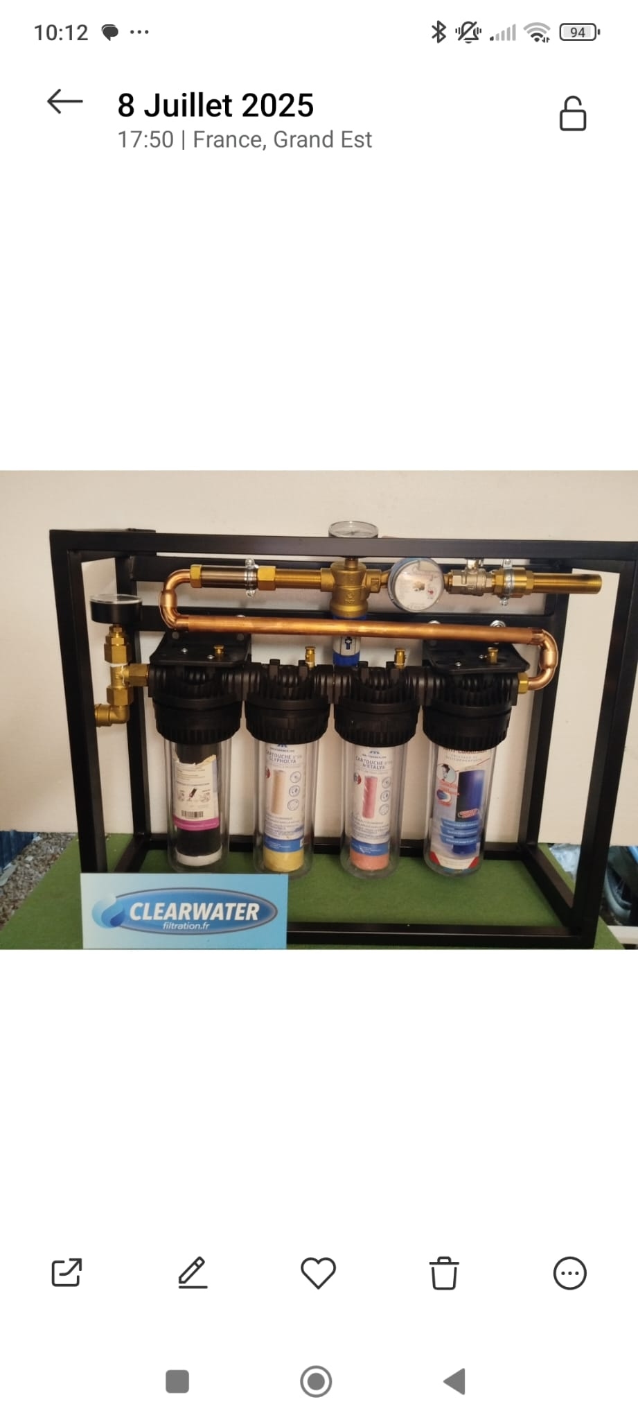 Station CW-4 4 filtres