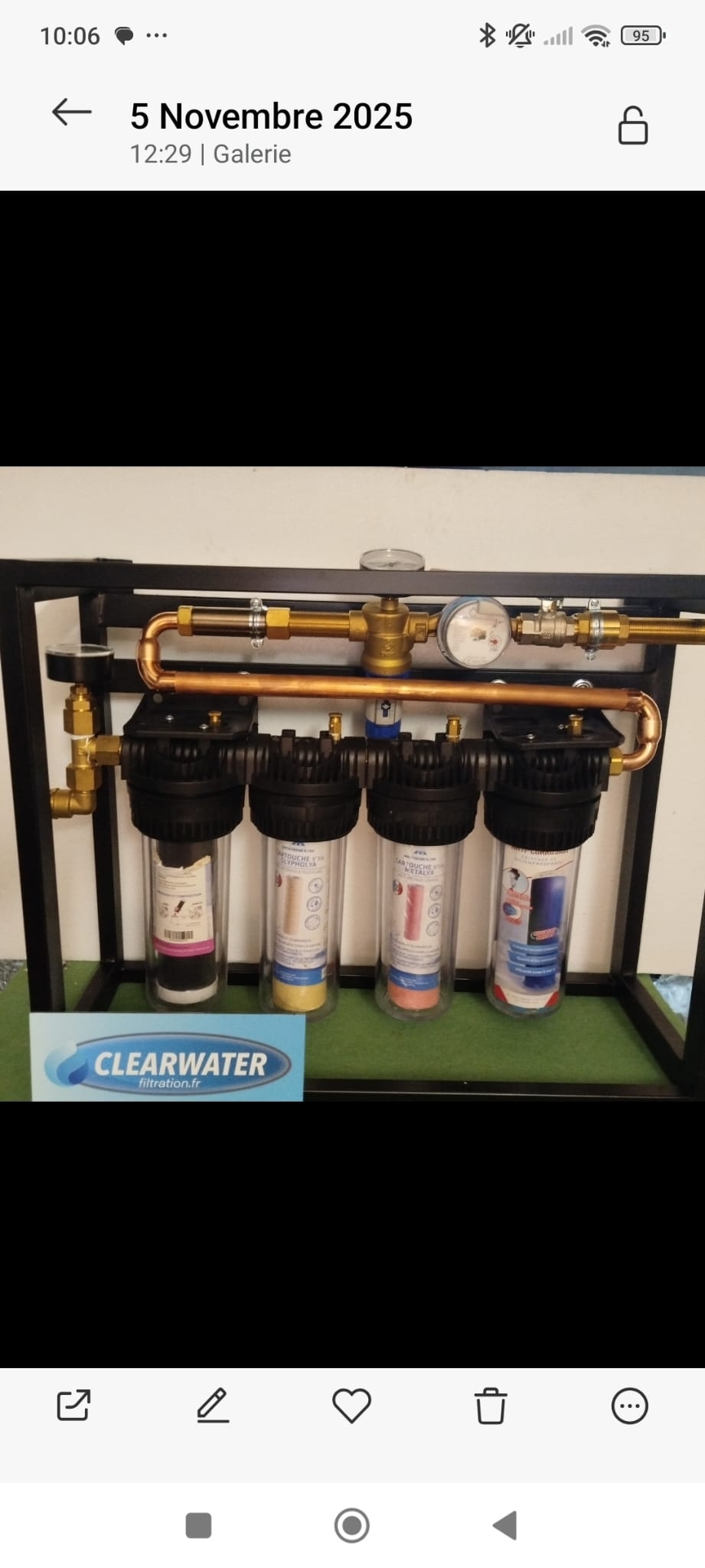 Station CW-8 8 filtres